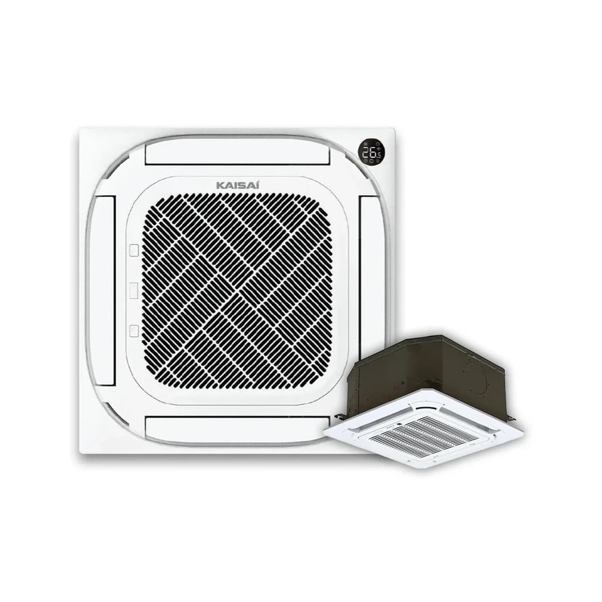 Klimatizácia kazetová stropná KAISAI Compact - vnút. Jednotka 5,3 kW – vnútorná jednotka 5,3 kW, energetická trieda A++ - foto 1