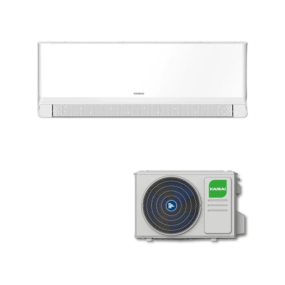 SET Klimatizácia nástenná KAISAI GEO+ 5,4 kW White Breezeless – kompletný set 5,4 kW, energetická trieda A+++